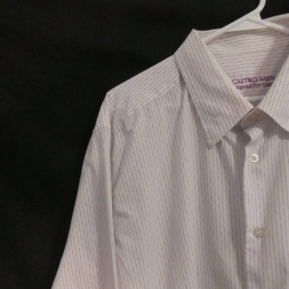 CASTRO MEN - Designed For Desire | xxl | Patterned Button-Up Dress Shirt - Picture 3 of 14